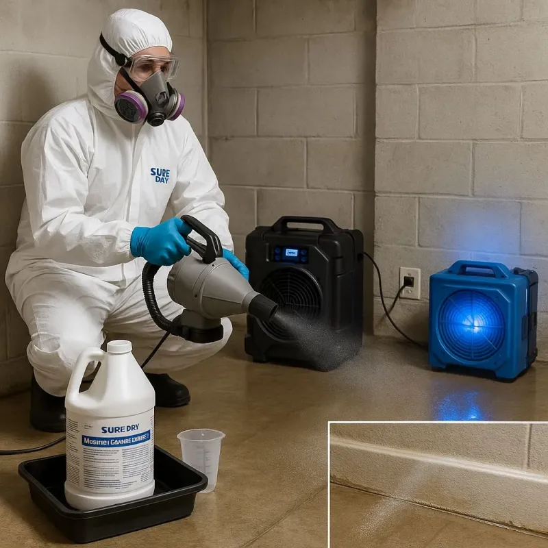 Sanitization and Odor Removal process in Eldorado, IL