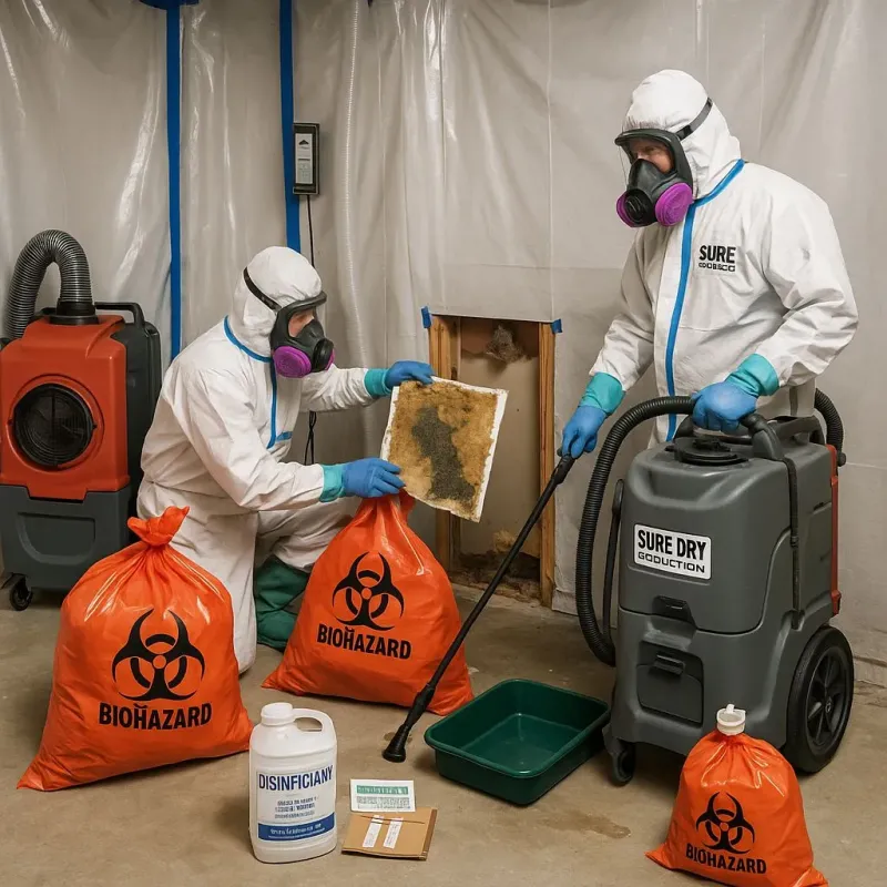 Contaminated Water Handling Protocols process in Eldorado, IL